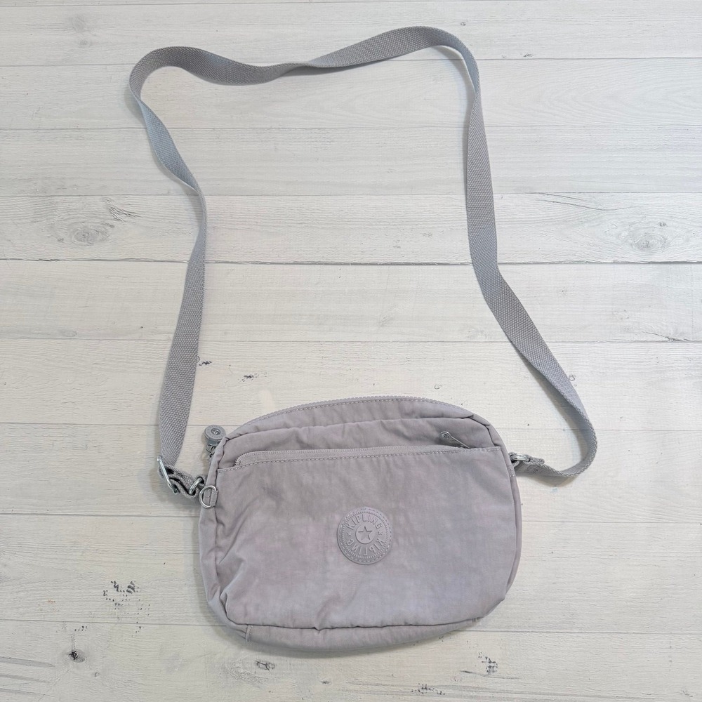Kipling crossbody bag grayish‎ purple